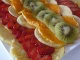 Carpaccio de fruits