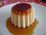 Flan au caramel, comme un « Flanby »