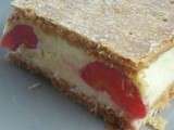 Mille-feuille aux fraises