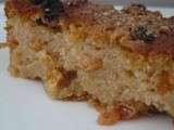 Pudding aux raisins secs (breadpudding)