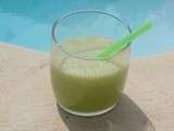 Smoothie concombre-citron-menthe