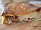 Tarte aux figues blanches, miel et amandes