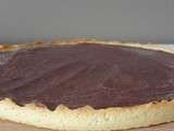 Tarte caramel au beurre salé et ganache chocolat