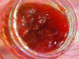 Confiture rhubarbe/fraise