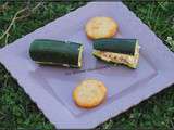 Hot-dog de courgettes