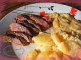 Magret de canard aux bananes