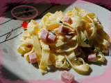 Tagliatelles au chevre