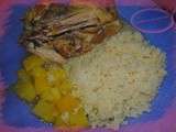 Tajine poulet / mangue