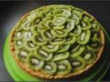 Tarte aux kiwis avec Momo