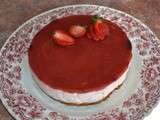 Bavarois speculoos et fraises