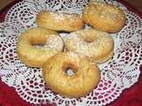 Beignets de carnaval comme des donuts