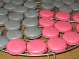 Jolis macarons a la meringue italienne