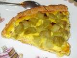 Tarte a la rhubarbe