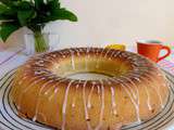 Ciambellone couronne au mascarpone et citron