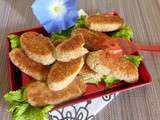 Croquettes au brie et aux noix