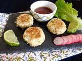 Croquettes de riz au crabe