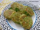 Galettes de courgettes a l'avoine