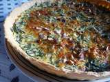 Quiche aux fanes de carottes noisettes et comté