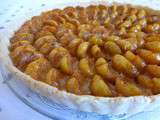 Tarte aux amandes et reines claudes