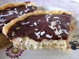 Tarte choco noix de coco