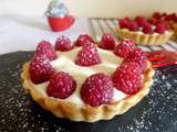 Tartelettes framboises et chocolat blanc