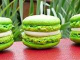 Macarons au citron vert