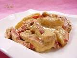 Poulet poivron et poire