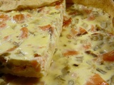 Tarte fenouil et saumon