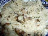 Risotto aux champignons