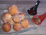 Beignets au fromage blanc