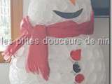 Bonhomme de neige en gobelet