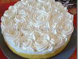 Entremet citron chantilly