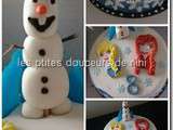 Gâteau Reine des neiges 2