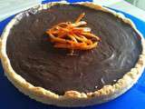 Tarte chocolat/ orange