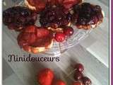 Tartelette Tatin de cerise