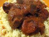 Boulettes de boeuf, sauce chorizo & tomate