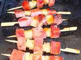 Brochettes de jambon Louisiane