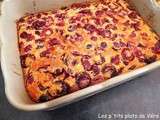 Clafoutis aux cerises et aux amandes