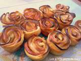 Tartelettes aux pommes comme des boutons de rose