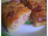 Cake lardon/fromage/oignon