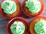 Cupcakes citron vert-cactus