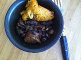 Feijoada à ma façon et croquette de manioc