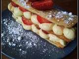 Mille-feuilles aux fraises