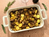 Agneau et pommes de terre au four comme en Italie