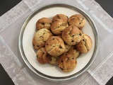 Biscuits aux pépites de chocolat et compote de pommes