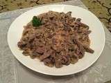 Bœuf Stroganoff