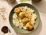 Boulettes de dinde coco-cahuète