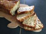 Cake au gorgonzola, poires et noix