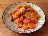 Carottes aux curry et lardons