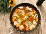 Chakchouka au chèvre frais